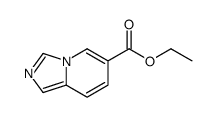 咪唑并[1,5-a]吡啶-6-羧酸乙酯结构式