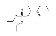 ethyl 2-diethoxyphosphoryloxypropanoate结构式