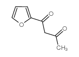 1-(2-糠酰)-1,3-丁二酮结构式