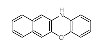12H-Benzo[b]phenoxazine结构式