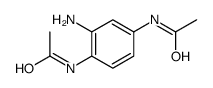 N-(4-acetamido-3-aminophenyl)acetamide结构式