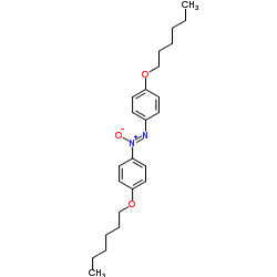 4,4'-双(N-己氧基)氧化偶氮本结构式