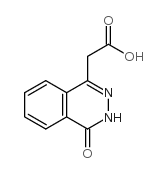 2-(4-氧-3,4-二氢邻苯二甲秦)乙酸结构式