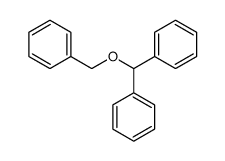 benzhydryloxymethylbenzene结构式