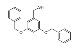 [3,5-bis(phenylmethoxy)phenyl]methanethiol结构式