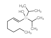 (E)-HEPTENYLDIISOPROPYLSILANOL结构式