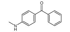 [4-(methylamino)phenyl]-phenylmethanone结构式