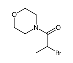 4-(2-溴丙酰基)吗啉结构式