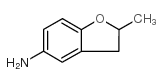 2,3-二氢-2-甲基-5-苯并呋喃胺结构式