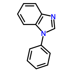 1 -苯基-1H -苯并咪唑结构式