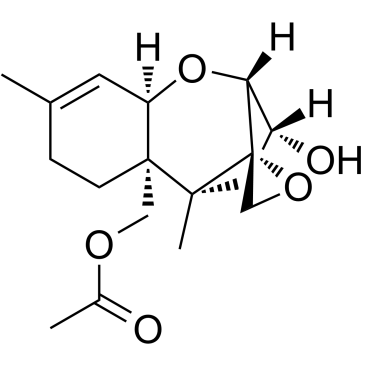 15-乙酰蛇形菌素结构式