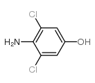 4-amino-3,5-dichlorophenol结构式