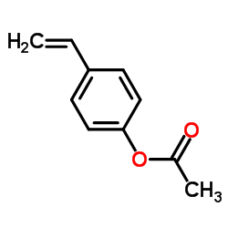 对乙酰氧基苯乙烯结构式