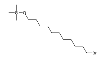 11-(Trimethylsilyloxy)undecyl bromide结构式