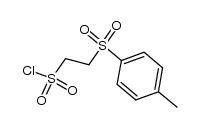 2-[p-Tolylsulfonyl]ethansulfonylchlorid结构式