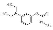 Phenol,3-(diethylamino)-, 1-(N-methylcarbamate)结构式