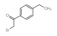 2-溴-1-(4-乙基苯基)乙酮结构式