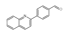 4-(Quinolin-2-yl)benzaldehyde结构式