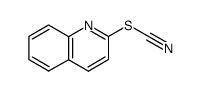 2-quinolyl thiocyanate结构式