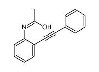 N-[2-(2-phenylethynyl)phenyl]acetamide结构式