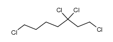 1,3,3,7-tetrachloro-heptane结构式
