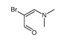 2-BROMO-3-(DIMETHYLAMINO)ACROLEIN结构式