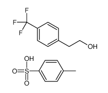 4-methylbenzenesulfonic acid,2-[4-(trifluoromethyl)phenyl]ethanol结构式