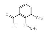 2-甲氧基-3-甲基苯甲酸结构式