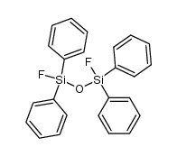 1,3-difluoro-1,1,3,3,-tetraphenyldisiloxane结构式