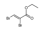 Ethyl-(Z)-2,3-dibromopropenoate结构式