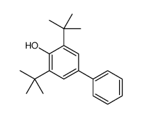 2,6-ditert-butyl-4-phenylphenol结构式