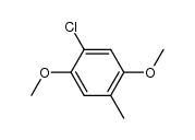 2-Chloro-5-methyl-1,4-dimethoxybenzene结构式