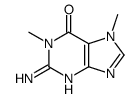 1,7-Dimethylguanine结构式