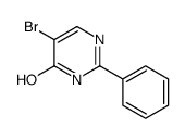 2-苯基-5-溴-4-羟基嘧啶结构式