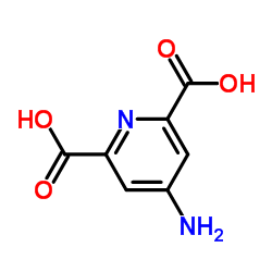 4-氨基吡啶-2,6-二羧酸盐酸盐结构式
