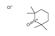 2,2,6,6-tetramethylpiperidin-1-ium 1-oxide,chloride结构式