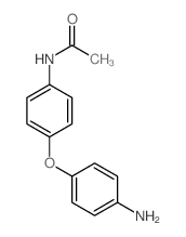 Acetamide,N-[4-(4-aminophenoxy)phenyl]-结构式