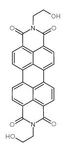 n,n'-di(2-hydroxyethyl)-perylene-tetracarbonic acid, diamide结构式