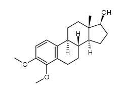 4-hydroxyestradiol 3,4-dimethyl ether结构式