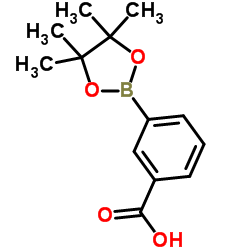 3-羧基苯硼酸频那醇酯结构式