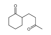 2-(3-oxobutyl)cyclohexan-1-one结构式