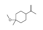4-异丙烯基-1-甲氧基-1-甲基环己烷结构式