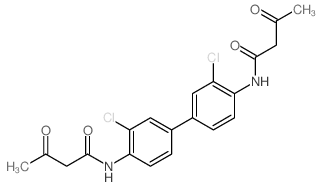 Butanamide,N,N'-(3,3'-dichloro[1,1'-biphenyl]-4,4'-diyl)bis[3-oxo- (9CI)结构式