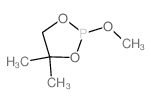 2-methoxy-4,4-dimethyl-1,3,2-dioxaphospholane结构式