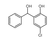 4-chloro-2-(hydroxy(phenyl)methyl)phenol结构式