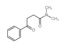 Benzenebutanamide,N,N-dimethyl-g-oxo-结构式