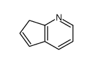 7H-Cyclopenta[b]pyridine结构式