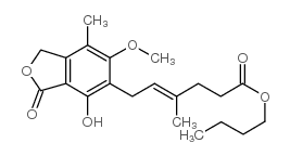 mycophenolate n-butyl ester结构式