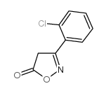 3-(2-氯苯基)-5(4H)-异噁唑酮结构式