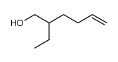 2-ethyl-5-hexen-1-ol结构式